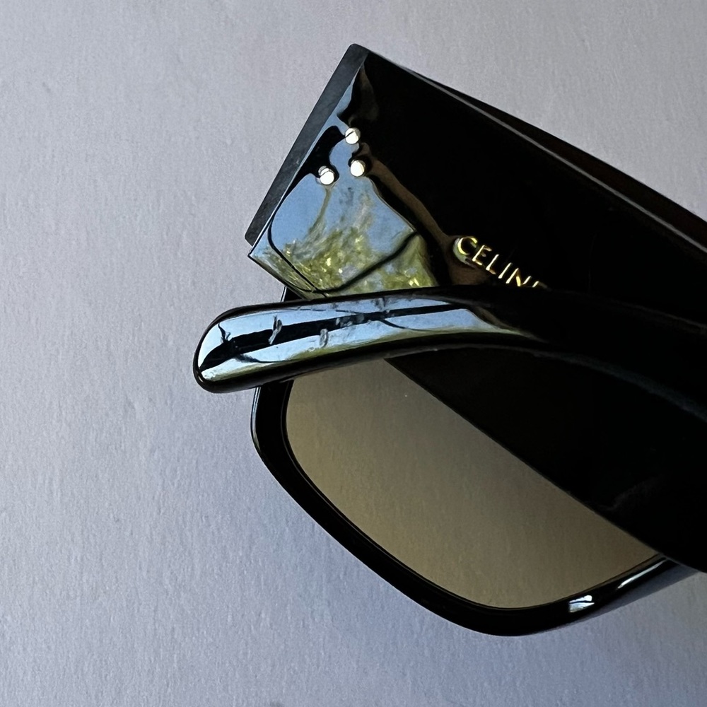 CELINE CL4056IN BLACK SUNGLASSES EUC EXCELLENT - Picture 4 of 16